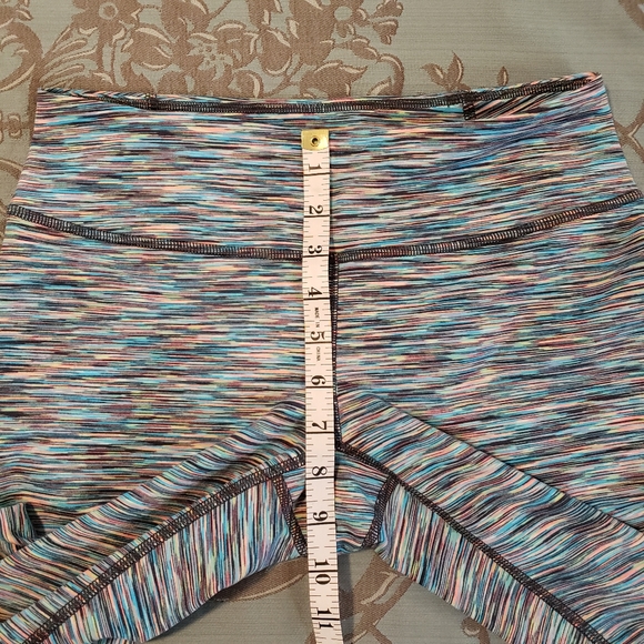 Zella Live-In Streamline Capri Athletic Leggings Grey Slate Multi Women Small - Picture 11 of 12